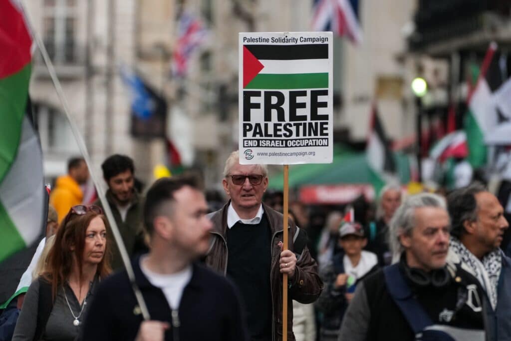 &laquo; Provocateur et d&eacute;lib&eacute;r&eacute; &raquo; : une marche pro-palestinienne pr&eacute;vue &agrave; Londres le 7 octobre fait pol&eacute;mique