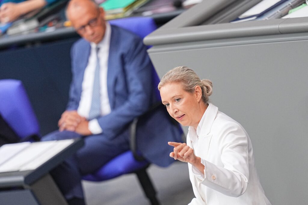 Alice Weidel : ce que vaut son r&eacute;quisitoire sur l&rsquo;Allemagne (analyse)