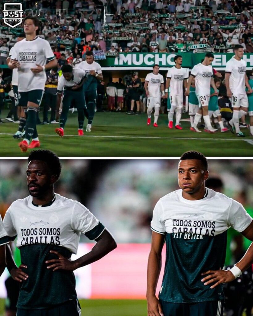 Mbapp&eacute;, Vinicius et Konat&eacute; refusent de porter un tee-shirt en soutien &agrave; Ceuta en pleine crise migratoire et cr&eacute;ent la pol&eacute;mique