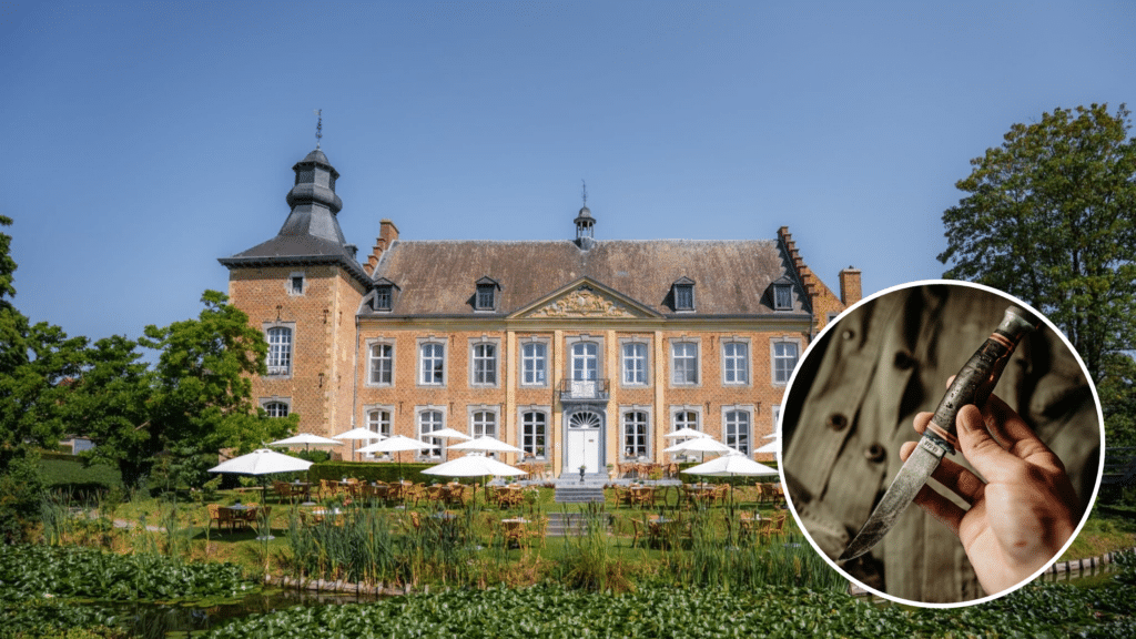 Le ch&acirc;teau de Looz &eacute;vacu&eacute; apr&egrave;s une bagarre au couteau impliquant 60 saisonniers
