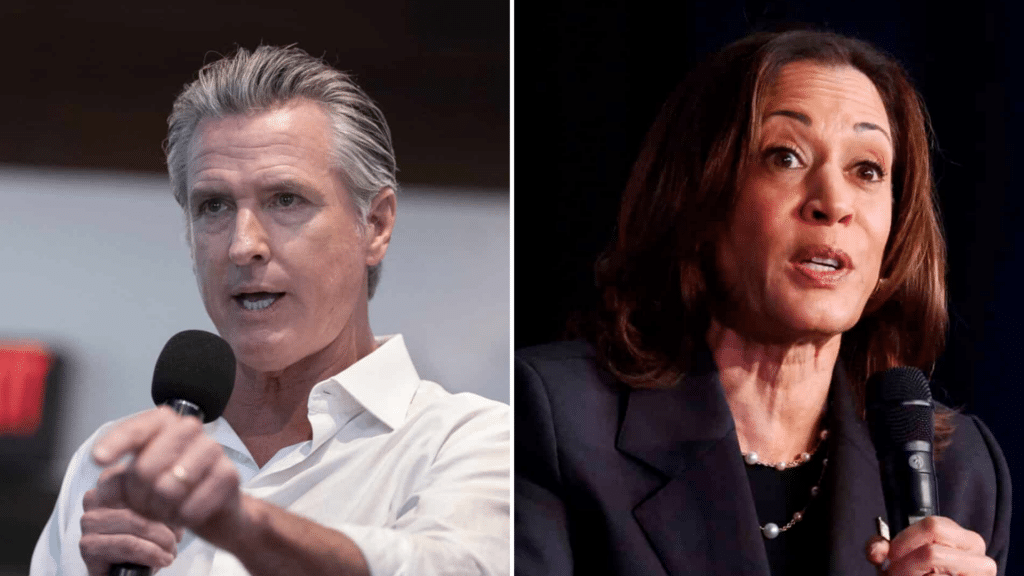 Maison-Blanche : Gavin Newsom renoncera &agrave; 2028 si Kamala Harris se repr&eacute;sente