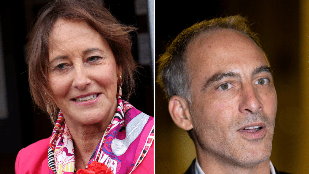 S&eacute;gol&egrave;ne Royal et Rapha&euml;l Glucksmann