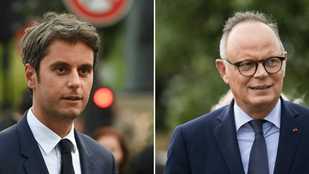 Gabriel Attal et &Eacute;douard Philippe