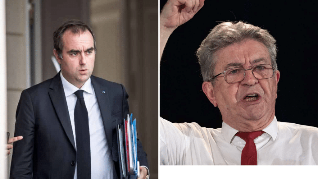 &laquo; Votre accusation de racisme est une insulte &raquo; : Lecornu r&eacute;pond s&egrave;chement &agrave; M&eacute;lenchon sur les blocages de lyc&eacute;es