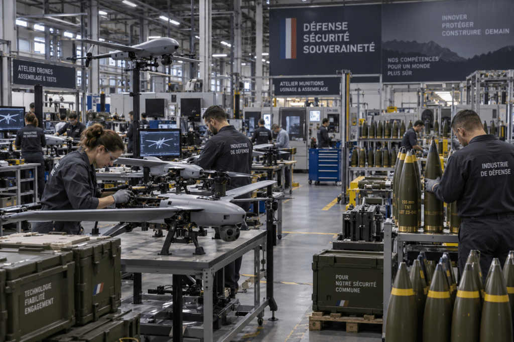 La France pr&eacute;pare 100.000 recrutements pour soutenir son industrie de d&eacute;fense