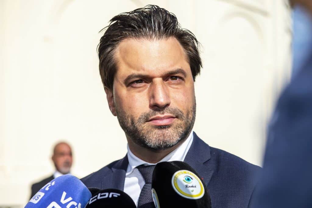 Georges-Louis Bouchez : &laquo; En fait, aujourd'hui &agrave; gauche, tout ce qui n'est pas de gauche est consid&eacute;r&eacute; d'extr&ecirc;me droite &raquo;