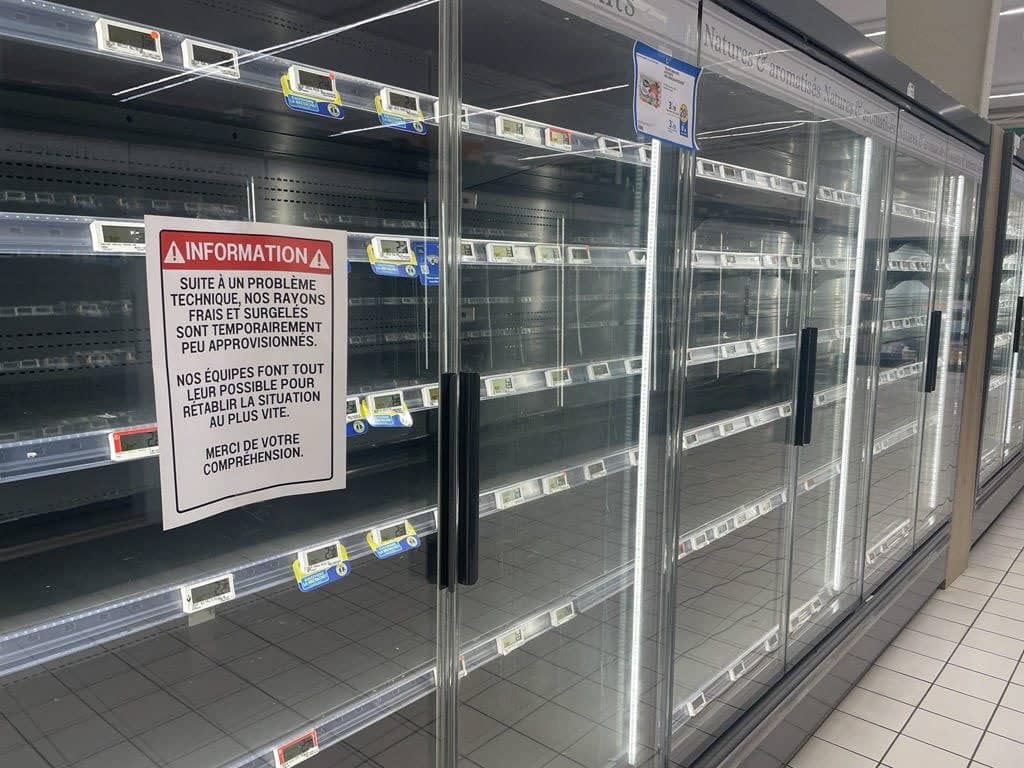 Cyberattaque en France : des pirates transforment les frigos de centaines de supermarch&eacute;s en fours