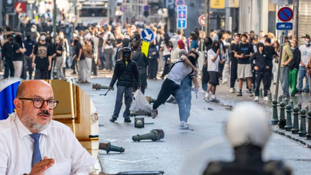 Violences &agrave; Li&egrave;ge : Bernard Quintin pointe les antifas et d&eacute;nonce des adultes qui &laquo; manipulent des enfants &raquo;