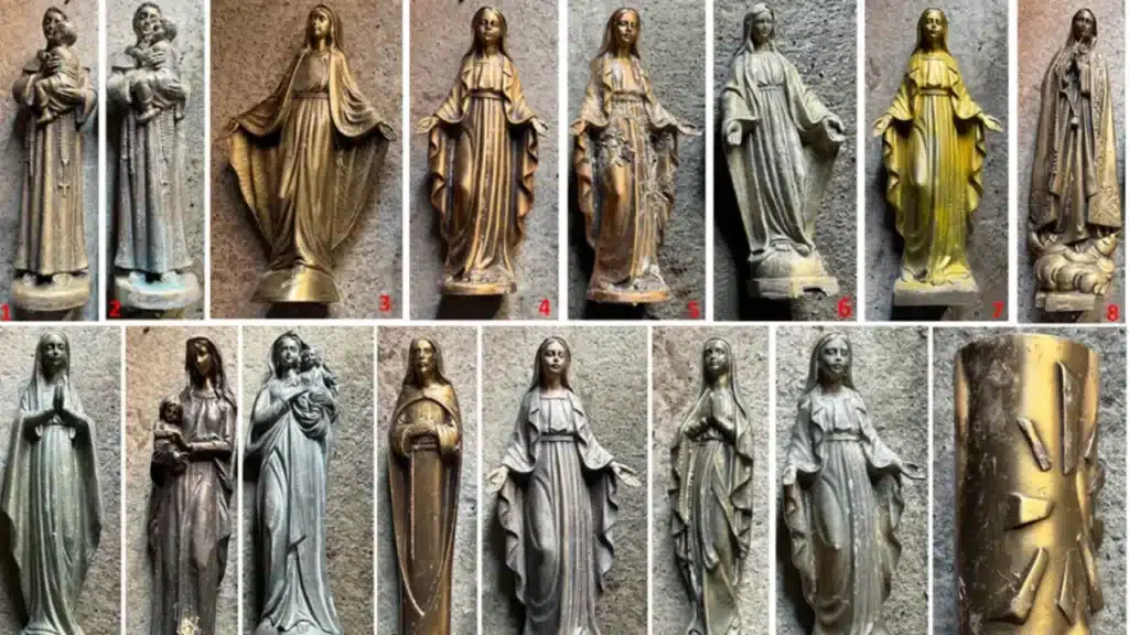 &Agrave; qui appartiennent les quinze statuettes religieuses d&eacute;couvertes dans un champ &agrave; Soignies&nbsp;?