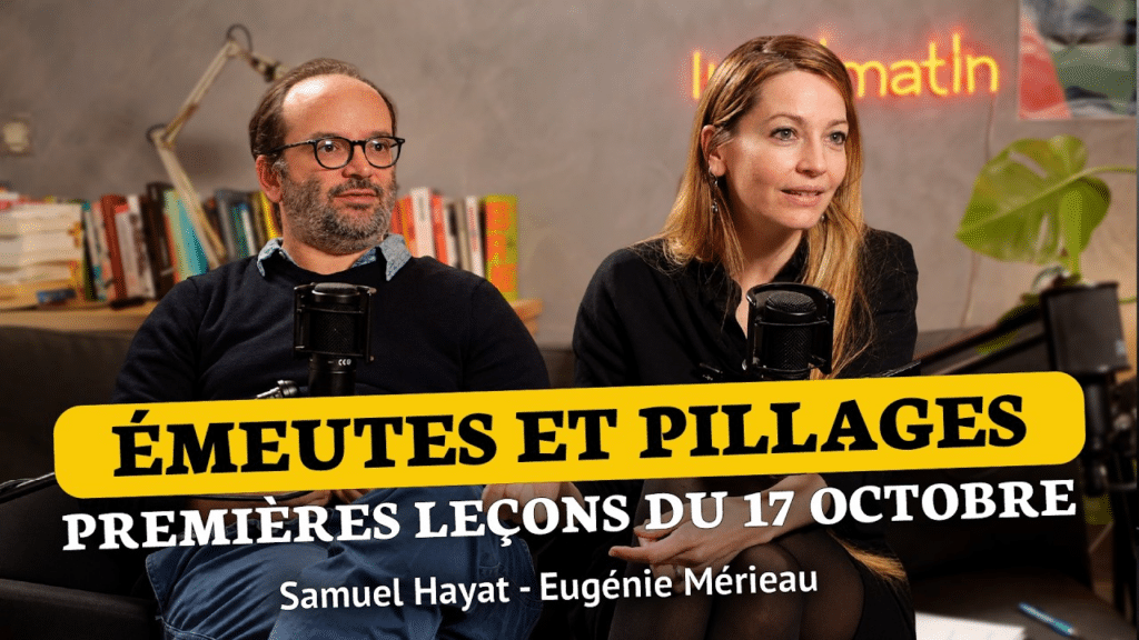 &laquo; Ce qu'ils ont fait en 3 semaines, c&rsquo;est mieux que nous en des ann&eacute;es &raquo; : une politologue applaudit les lyc&eacute;ens apr&egrave;s les &eacute;meutes du 17 octobre