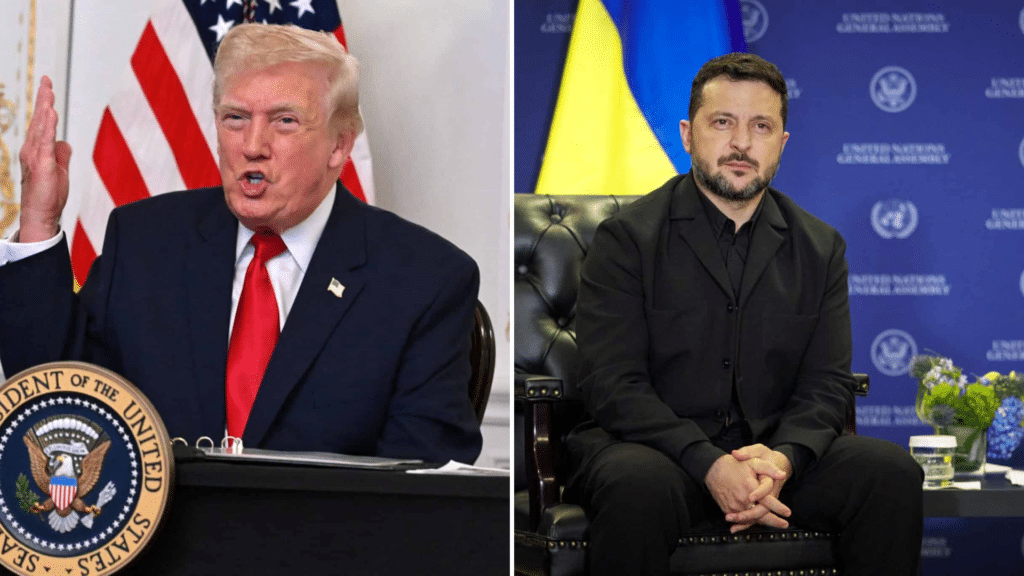 Apr&egrave;s son accord avec Poutine sur le diesel, Trump appelle au remplacement de Zelensky