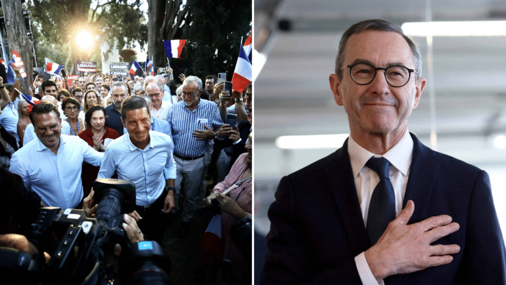 David Lisnard et Bruno Retailleau
