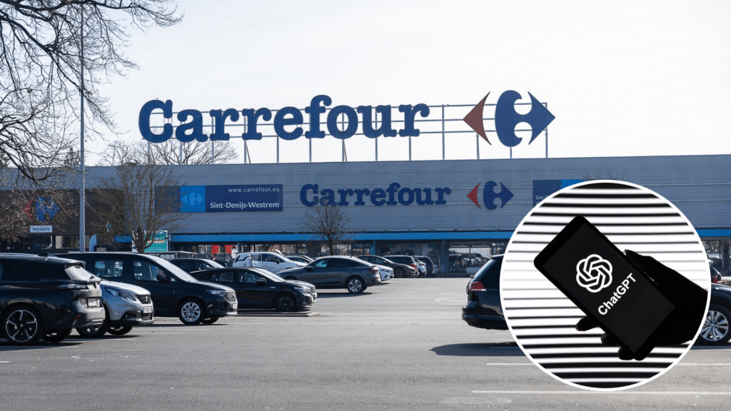 Carrefour Belgique propose de pr&eacute;parer ses courses avec ChatGPT