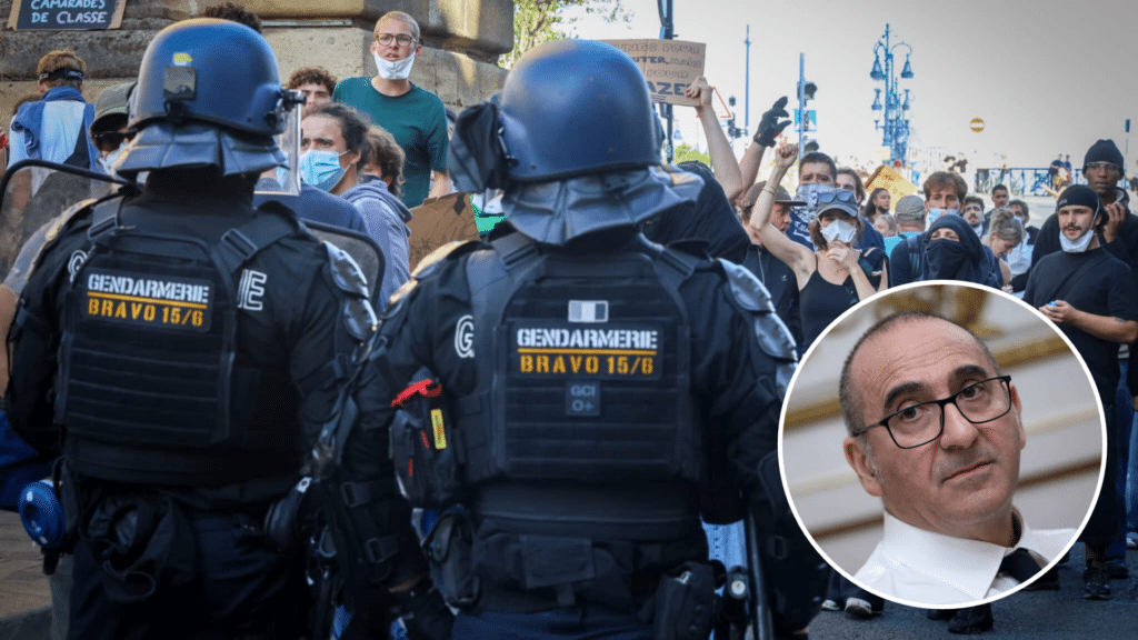 Manifestations du 31 octobre en France, Laurent Nu&ntilde;ez mobilise 70.000 policiers et gendarmes