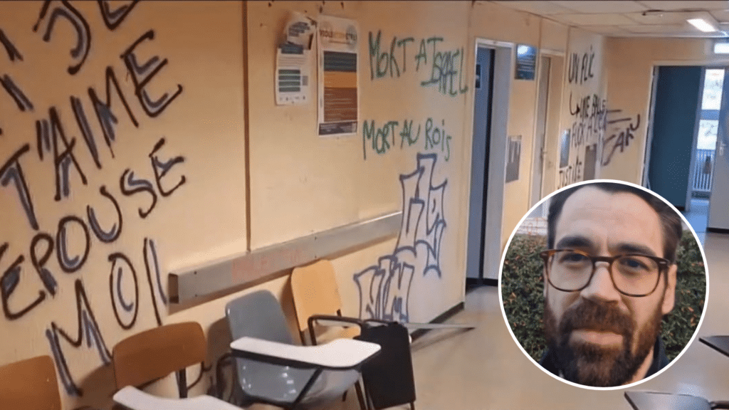 &laquo; J'ai pass&eacute; une heure dans le b&acirc;timent occup&eacute; de l'ULB &raquo; : Miguel Urdiain raconte son immersion